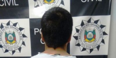 Preso suspeito de homicídio na localidade de Cavadeira, interior de Dom Feliciano