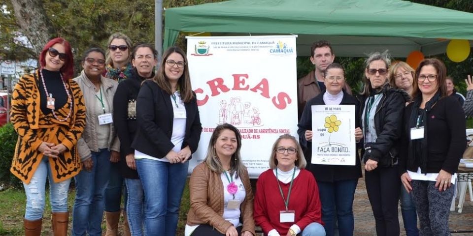 Creas realiza ação de mobilização de combate ao abuso e exploração sexual em Camaquã