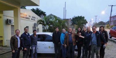 Chuvisca recebe automóvel zero km para a Secretaria Municipal de Saúde