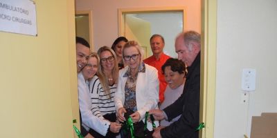 Ambulatório de pequenas cirurgias é inaugurado em São Lourenço do Sul