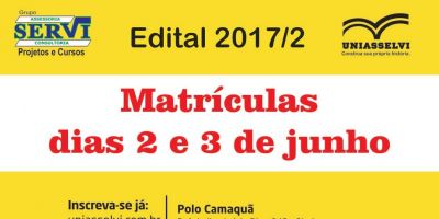 UNIASSELVI está com 47 cursos de graduação em Camaquã a partir de sexta; saiba mais!