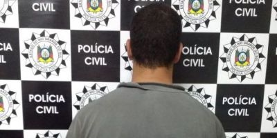 Polícia Civil prende homem com mandado de prisão em Camaquã