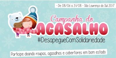 Prefeitura de São Lourenço do Sul lança Campanha do Agasalho 2017