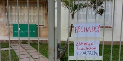 Energia elétrica é cortada na Inspetoria Veterinária do Estado em Camaquã
