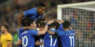 Brasil vence Austrália por 4 a 0; Diego Souza faz dois gols