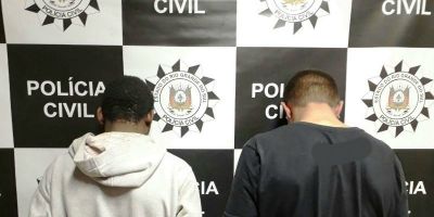 Polícia Civil prende dois foragidos em Guaíba