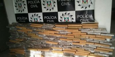 Polícia Civil apreende 280 kg de maconha em Rio Grande