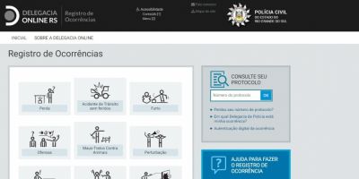 Aumenta lista de delitos que podem ser registrados pela internet