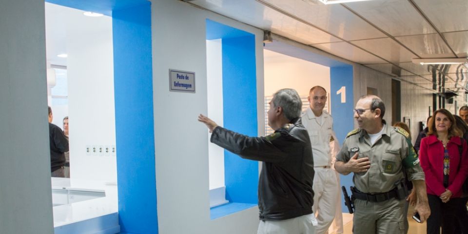 Hospital da Brigada Militar inaugura posto de enfermagem