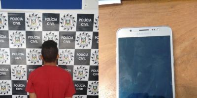 Polícia Civil prende Indiciado por roubo a pedestre em Camaquã