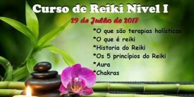Abertas inscrições para mais um curso de Reiki nível I em Dom Feliciano