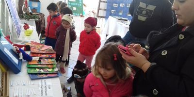 Realizada Mostra 2017 na Escola Irmãos Maristas com trabalhos feitos por alunos do Maternal e Pré-escola