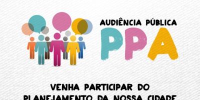  São Lourenço do Sul realiza nesta sexta audiência pública de apresentação do PPA 2018 - 2021 