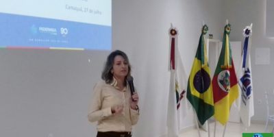 VÍDEO: Simone Leite avalia situação do país e perspectivas durante reunião almoço da Acic