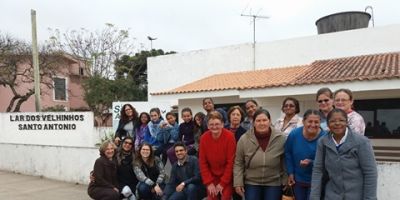 Grupos do CRAS Esperança fazem atividade alusivo ao dia dos avós em São Lourenço do Sul