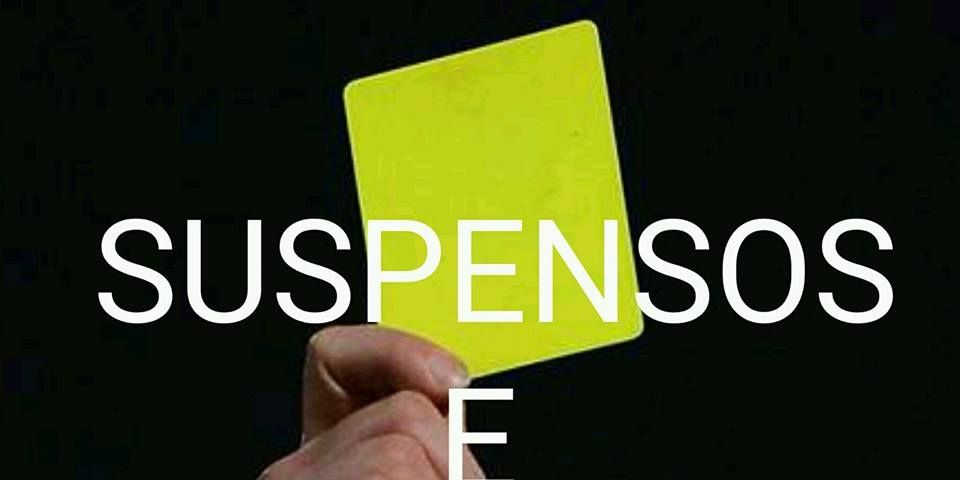 Confira a lista de atletas suspensos ou pendurados para esta rodada pela Copa Santa Auta Afubra