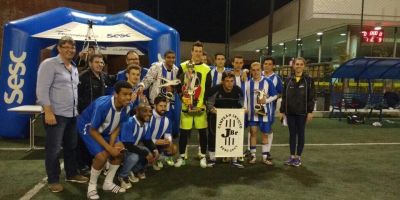 Jota BR conquista o título do 3º Campeonato Sesc de Futebol Sete de Camaquã 