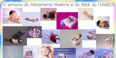 Exposição de fotos Newborn durante Semana do Aleitamento Materno no HNSA de Camaquã