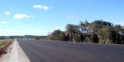 Tapes - trecho da BR-116 está pronto para receber asfalto