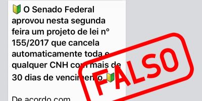 ATENÇÃO: Detran RS alerta para boato sobre cancelamento da CNH