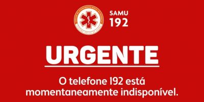 Telefone 192 do Samu enfrenta problema nas ligações das operadoras Oi e Vivo, em São Lourenço do Sul