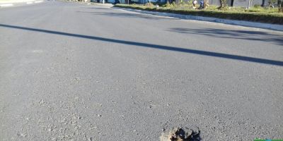 Obras mal acabaram e Faixinha já apresenta buracos