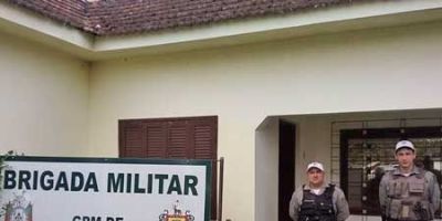 Brigada Militar de Sentinela do Sul recebe reforço de um policial militar
