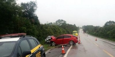 Camaquense de 73 anos morre em acidente de trânsito na BR-392 em Canguçu