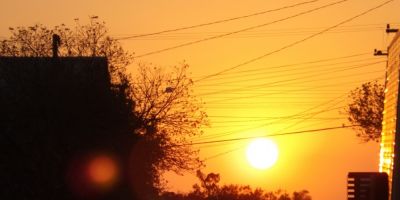 Quinta-feira, véspera de entrada da primavera, de sol e muito calor em Camaquã