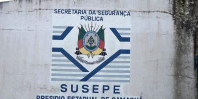 Detento foge do Presídio Estadual de Camaquã