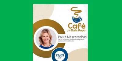 Na programação da ExpoCamaquã, Paula Mascarenhas ministra o Café com Bate Papo nesta sexta