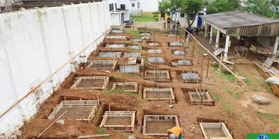 VÍDEO, ÁUDIOS E FOTOS: Presídio Estadual de Camaquã com obras de ampliação em andamento