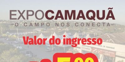 Venha neste domingo para a ExpoCamaquã 2017