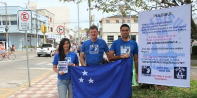 VÍDEO: Movimento O Sul é Meu País realiza plebiscito neste sábado (7) em Camaquã e região