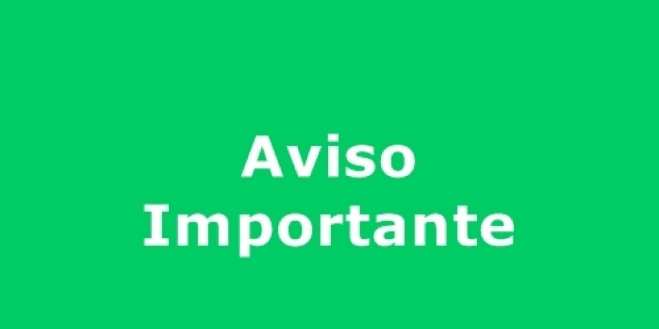 Aviso importante da Junta de Serviço Militar de Dom Feliciano