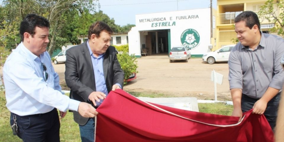 FOTOS e VÍDEOS: realizada solenidade de conclusão das obras de pavimentação asfáltica da Faixinha