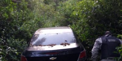 Brigada Militar recupera carro roubado, em Sentinela do Sul