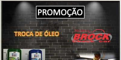 A Mecânica Brock está com promoção de óleo até dia 31 de outubro