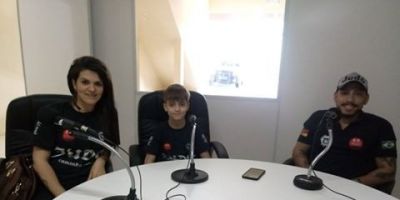 Academia de Camaquã divulga projeto social na Rádio São José de Dom Feliciano
