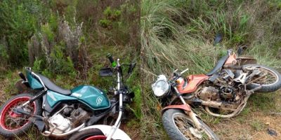 Acidente envolvendo duas motos deixou três feridos no interior de Dom Feliciano