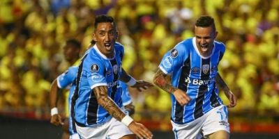 Com boa vantagem no placar, Grêmio decide nesta quarta vaga para a final da Libertadores