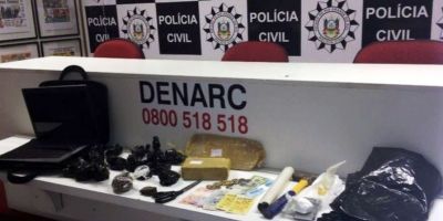 Camaquã - homem é preso com cerca de 1,5Kg de drogas no bairro Bom Sucesso