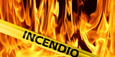 Estufa de fumo pega fogo na tarde desta quinta no interior de Chuvisca