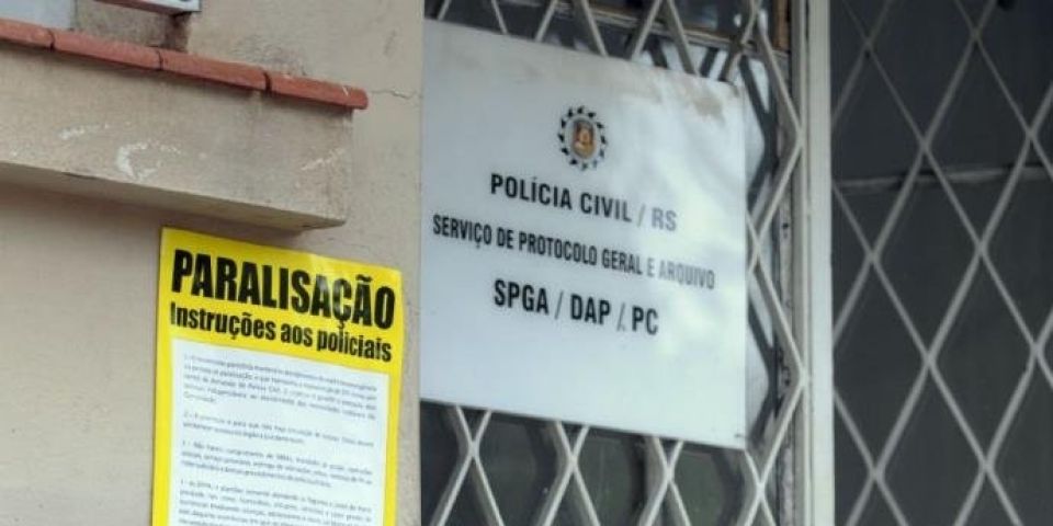 Paralisação dos servidores da Polícia Civil deve terminar na terça-feira