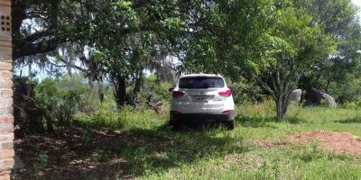 Hyundai IX35 branco roubado em Camaquã é encontrado nesta sexta no interior de Sentinela do Sul