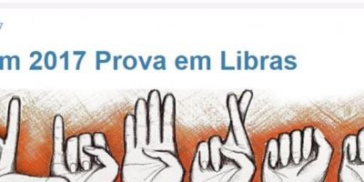 Inep libera conteúdo de videoprovas em libras do Enem 2017
