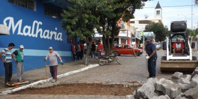 Dom Feliciano - travessias elevadas estão sendo construídas nas principais ruas e avenidas da cidade