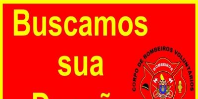 Corpo de Bombeiros Voluntários de Tapes realiza campanha de arrecadação de doações