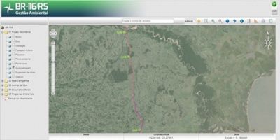 Sistema permite que o público acesse informações da Gestão Ambiental