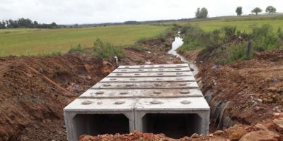 Captação de recursos traz obras ao interior do município de Cristal